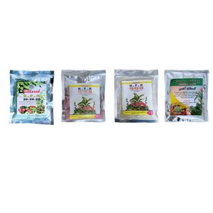 پک کود پودری گیاهان آپارتمانی بهاران مدل m 10 12 20 fe بسته 4 عددی